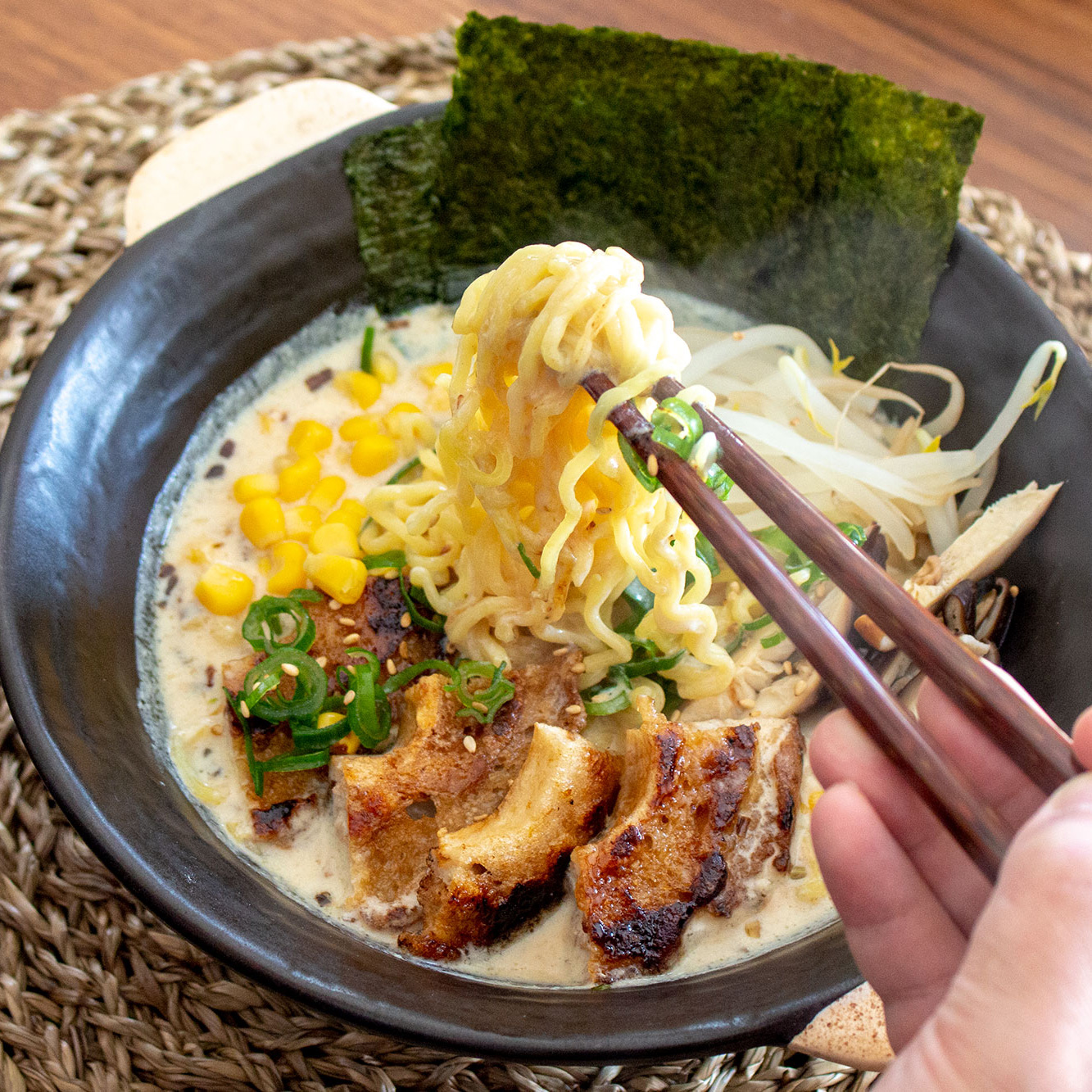 Veggie ramen and gyoza class